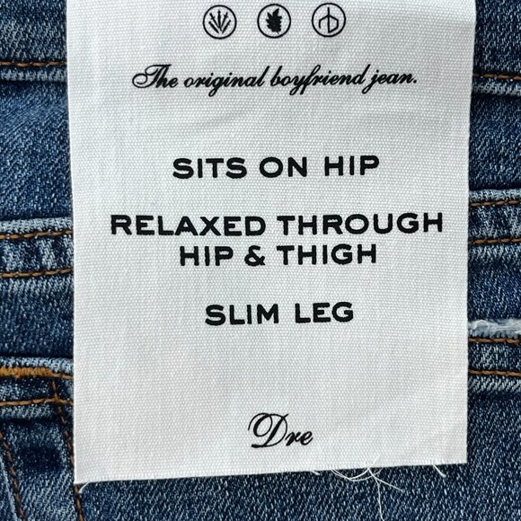 RAG & BONE JEANS JULIENNE DRE LOW RISE SLIM BOYFRIEND JEANS WOMEN’S sz 23 NWT - Picture 7 of 15